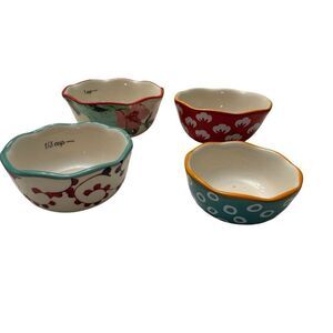 The Pioneer Women Measure‎ Cups set of 4 Print Nesting Measuring Cups